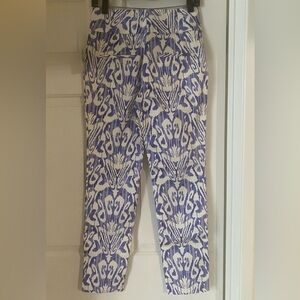 Marciano blue and white designed pants.